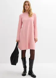 Stickad klänning i A-linjemodell, bonprix