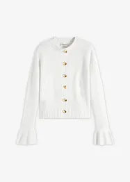 Cardigan med dekorativa knappar, bonprix