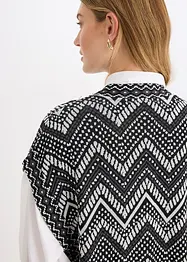 Stickad väst, bonprix