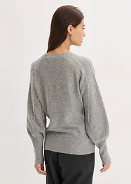 Tröja med strassapplikation, bonprix