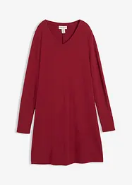 Klänning av viskosmix med mjukt fall, bonprix