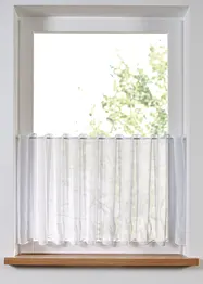 Cafégardin med broderi, bonprix