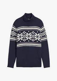 Bomullströja med lusemönster, bonprix