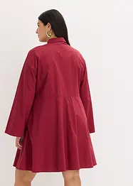 Skjortklänning i ren bomull, bonprix