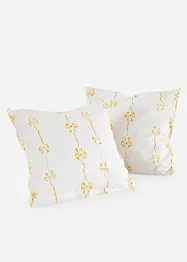 Kuddfodral med rosetter, bonprix