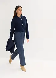 Tröja med snygg krage, bonprix