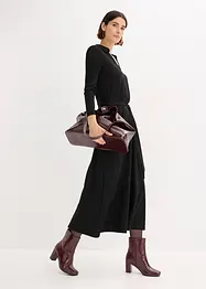 Skjortklänning med viskos, bonprix