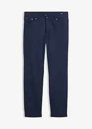 Stretchig byxa med värmande flanellfoder, normal passform, raka ben, bonprix