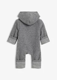 Jumpsuit med yllelook, bonprix