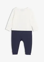 Overall för bebisar i ekologisk bomull, bonprix