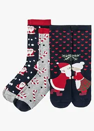 Julstrumpor (3-pack), bonprix