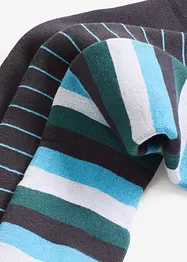 Knästrumpor med mjukt frottéfoder och ekologisk bomull (3-pack), bonprix