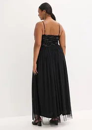 Klänning med axelband, bonprix