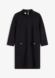 Miniklänning i följsam viskosmix, bonprix