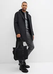 Kort kappa med ull, bonprix