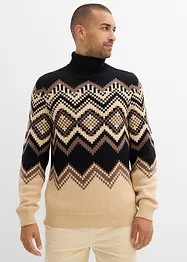 Polotröja med ikatmönster, bonprix