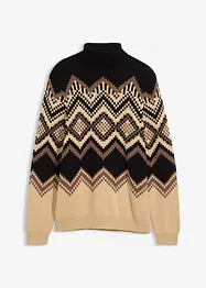Polotröja med ikatmönster, bonprix