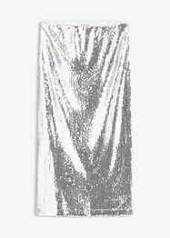 Paljettmidikjol, bonprix