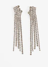 Örhängen med glaskristaller, bonprix