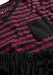 Långärmad pyjamas i ren bomull, bonprix