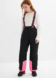 Skidbyxa med avtagbara hänglsen, vattentät, bonprix