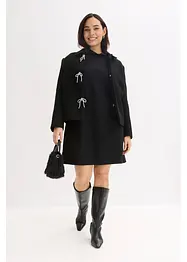 Miniklänning i följsam viskosmix, bonprix