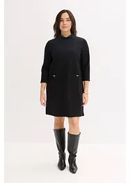 Miniklänning i följsam viskosmix, bonprix