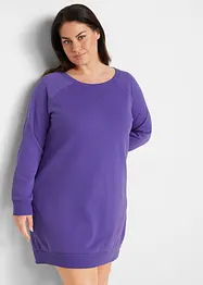 Klänning av mjuk frotté, bonprix