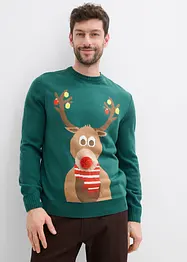 Tröja med julmotiv, bonprix