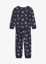 Pyjamas av ekologisk bomull (set i 2 delar), bonprix