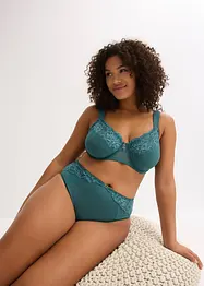 Maxitrosa med skir spets, bonprix