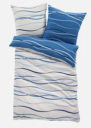 Vändbart påslakanset med vågor, bonprix