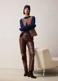 Skinnbyxa i lammnappa, bonprix