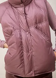 Dunväst med återvunnet dun, bonprix