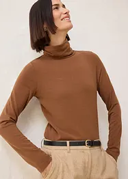 Polotröja med ull, bonprix