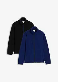 Fleecejacka (2-pack), bonprix