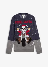Tröja med julmotiv, bonprix