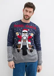 Tröja med julmotiv, bonprix