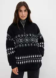 Teddyfleecetröja, bonprix