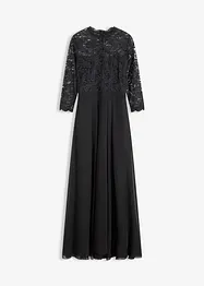 Maxiklänning med spets, bonprix