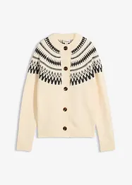 Lusemönstrad cardigan, bonprix