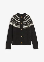 Lusemönstrad cardigan, bonprix