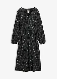 Maxiklänning i följsam viskos, bonprix