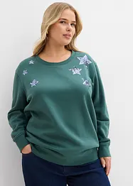 Sweatshirt i bomullsmix, bonprix