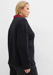 Långärmad topp i ekologisk bomull, bonprix