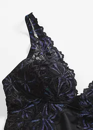 Body med glittrande trådar, bonprix