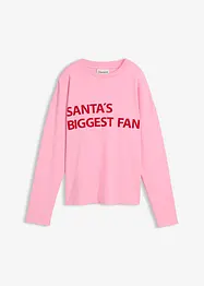 Oversizetopp i bomull, bonprix