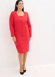 Kavajklänning med spetskanter, bonprix