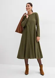 Klänning i bomullsflanell, bonprix