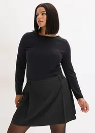 Finstickad tröja av viskosmix med mjukt fall, bonprix